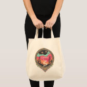 Boho Kosmische Wüsten-Retro Tragetasche (Vorderseite (Produkt))