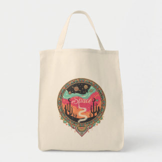 Boho Kosmische Wüsten-Retro Tragetasche