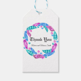 Boho Kranz, Eleganz lebhafter Farben Geschenkanhänger