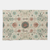 Boho-Kräuter Geschirrtuch (Horizontal)