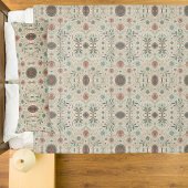 Boho-Kräutermuster Seitenschläferkissen