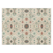 Boho-Kräutermuster Tischdecke (Vorderseite (Horizontal))