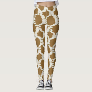 Boho-Kreise Erdtöne zeitgenössischer Minimalismus Leggings