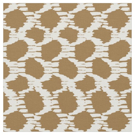 Boho-Kreise Erdtöne zeitgenössischer Minimalismus Stoff (Nahaufnahme)