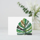 Boho-Kunstblatt Postkarte (Stehend Vorderseite)