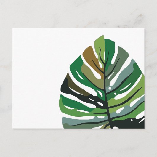 Boho-Kunstblatt Postkarte (Vorderseite)