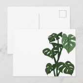 Boho-Kunstblatt Postkarte (Vorne/Hinten)