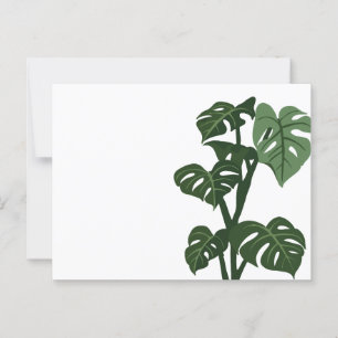 Boho-Kunstblatt Postkarte