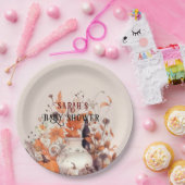 Boho Kürbis Fall Baby Dusche Pappteller (Party)