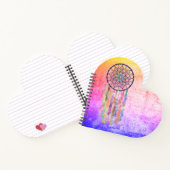 Boho Lace Dreamcatcher | Grunge Rainbow Notizblock (Innenseite)