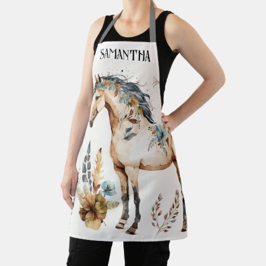 Boho Land Blumenzellenname Schürze (InSitu)