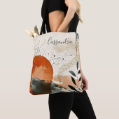 Boho Landscape Abstrakte Tasche (Von Nahem)