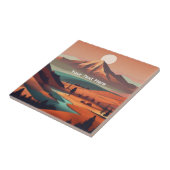Boho-Landschaft  Fliese (Seite)