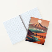 Boho-Landschaft  Notizblock (Innenseite)