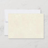 Boho lavender wedding Brautparty rsvp Karte (Rückseite)