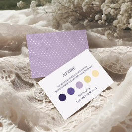 Boho Lavender Wedding Kleidung Gästekarte Dankeskarte