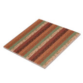 Boho Leaf Pattern Rustikale Wohngestaltung Fliese (Seite)