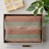 Boho Leaf Pattern Rustikale Wohngestaltung Seidenpapier (Geschenk)