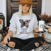 Boho lehren Squad Motivierend, maßgeschneiderter L Sweatshirt