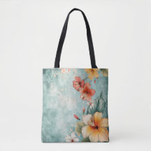 Boho-Leichter Tropischer Blumen-Tragetasche