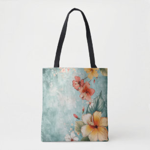 Boho-Leichter Tropischer Blumen-Tragetasche Tasche