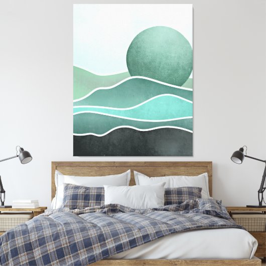 Boho Leinwanddruck (Insitu (Schlafzimmer))