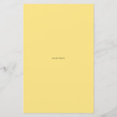 Boho Lemon Finden Sie das Gästebuchspiel (Rückseite)