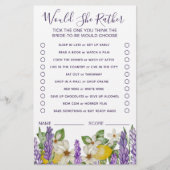 Boho Lemons & Lavender würde sie eher spielen Flyer (Vorne)