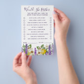 Boho Lemons & Lavender würde sie eher spielen Flyer (Handgriff)