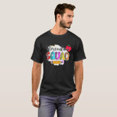 Boho-Leopard-Interventionslehrer-Team Erster Schul T-Shirt (Vorne ganz)