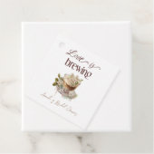 Boho Liebe bricht Blumenbrunch Brautparty Brunch Geschenkanhänger (Beispiel)