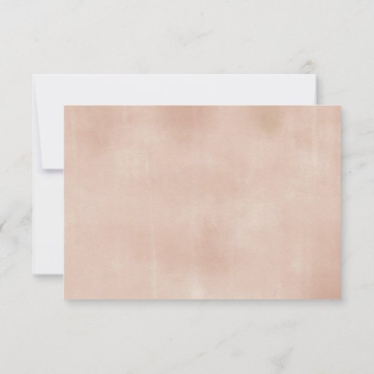 Boho Liebe bricht Brautparty Danke Karte (Rückseite)