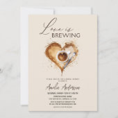 Boho Liebe bricht Brautparty Einladung (Vorderseite)