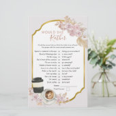 Boho Liebe bricht, würde sie lieber Spiele (Stehend Vorderseite)