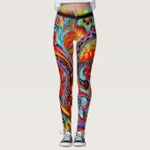 Boho Liebe Leggings (Vorderseite)