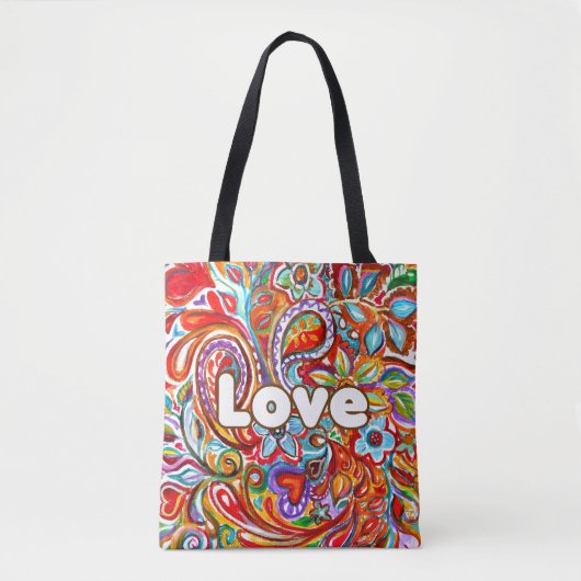 Boho Liebe Tasche (Vorderseite)