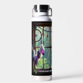 Boho Lila Dreamcatcher in Window Trinkflasche (Rückseite)