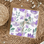 Boho Lila Floral & Foliage Wasserfarbmuster Geschenkpapier Set<br><div class="desc">Hier ist ein atemberaubendes,  nahtloses Wasserfarbendesign,  das sorgfältig in unserem Studio gefertigt wurde. Die zarten,  rosa Blume ergänzen das grüne Blattwerk elegant und eignen sich ideal für Hochzeiten,  Jubiläen,  Geburtstage und andere Veranstaltungen.</div>