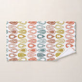 Boho Lines Badhandtuch Set (Handtuch)