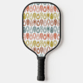 Boho Lines Pickleball Schläger (Rückseite)