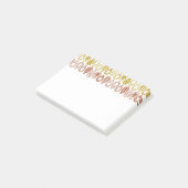 Boho Lines Post-it Klebezettel (angewinkelt)
