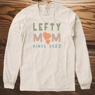 Boho Linke Mutter Seit Jahr Herzen Typografie Einf Tri-Blend Shirt