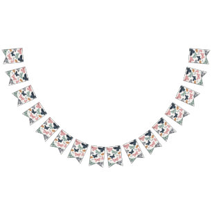 Boho Little Butterfly Geburtstags- oder Babyparty- Wimpelkette
