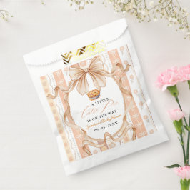 Boho Little Cutie Pie Thanksgiving Baby Shower Geschenktütchen