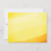 Boho Little Gold Sunshine Geburtstag Dankeschön Ka Dankeskarte (Rückseite)