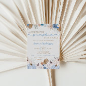 Boho Little Pumpkin Invite, Fall Baby Boy Dusche Einladung