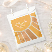 Boho Little ray of Sunshine Baby Shower Geschenktütchen (Ausgeschnitten)