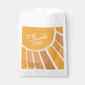Boho Little ray of Sunshine Baby Shower Geschenktütchen (Vorderseite)