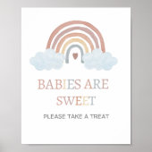 Boho Little Ray of Sunshine Babys sind süß Schild (Vorne)