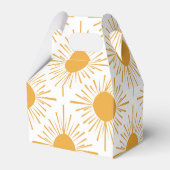 Boho Little Ray von Sun Neutral Baby Shower Geschenkschachtel (Rückseite)